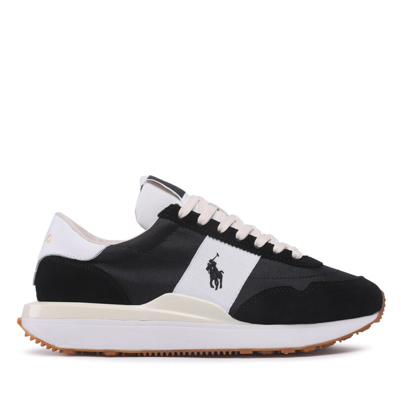 Сникърси Polo Ralph Lauren Train 89 809878008001 Черен цвят на ниска цена