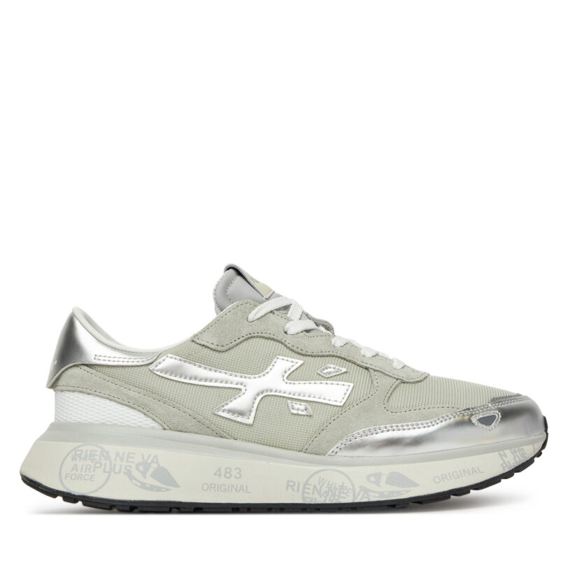 Сникърси Premiata Lauryn Var 7482 Сив цвят на ниска цена