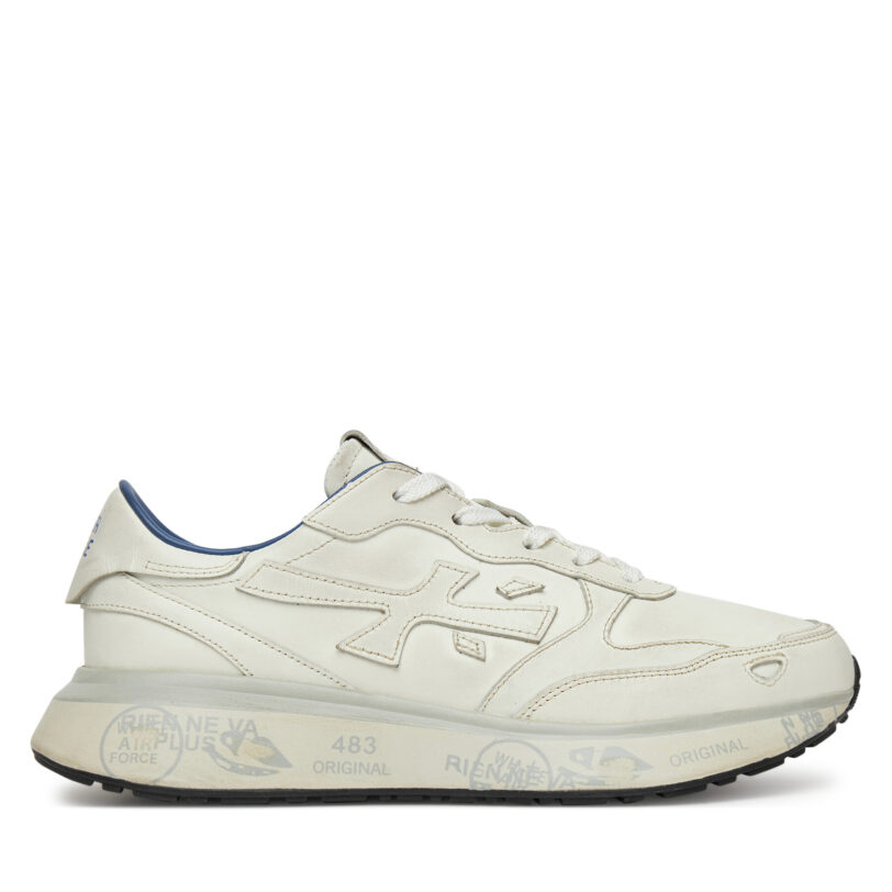Сникърси Premiata Lauryn Var 7514 Бял цвят на ниска цена