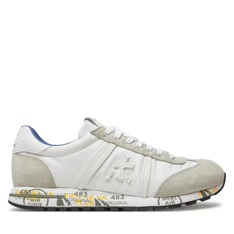 Сникърси Premiata Lucy 6915 Бял цвят на ниска цена
