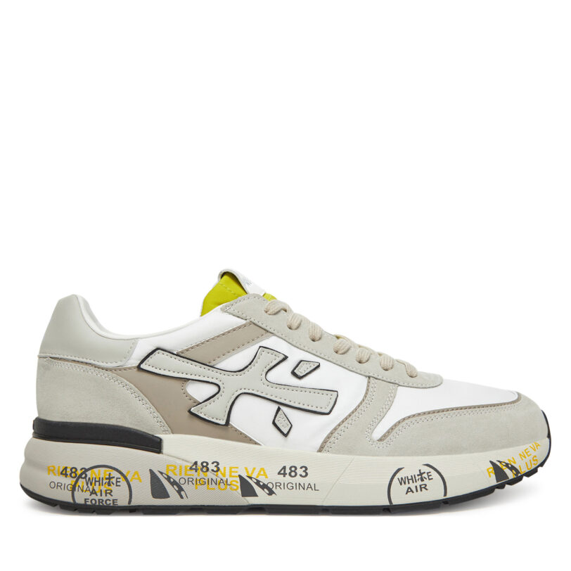 Сникърси Premiata Mick Var 7212 Екрю цвят на ниска цена