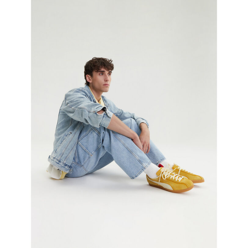 Сникърси Puma Brasil The NeverWorn V 401643 01 Златист цвят на ниска цена