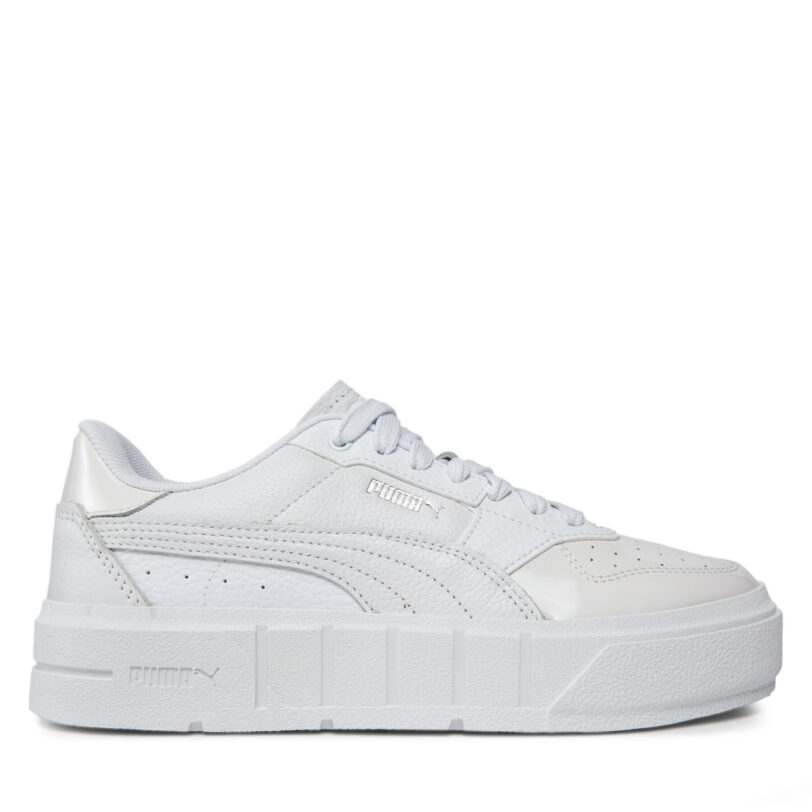 Сникърси Puma Cali Court Patent Wns 394755 02 Бял цвят на ниска цена