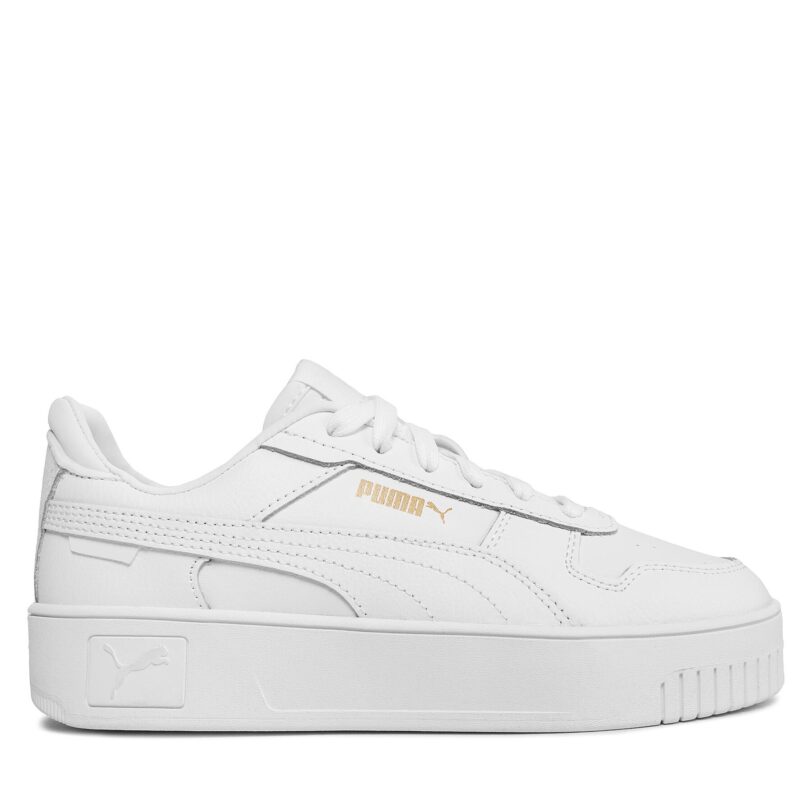 Сникърси Puma Carina Street 389390 01 Бял цвят на ниска цена
