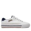 Сникърси Puma Court Classic Vulc Retro Club 395089-01 Бял цвят на ниска цена
