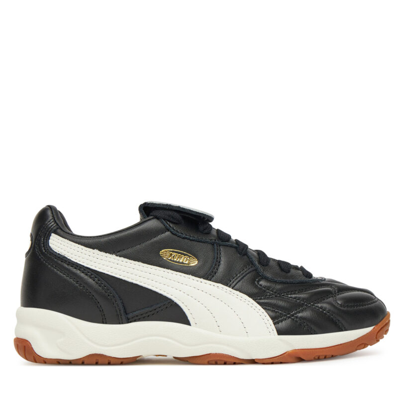 Сникърси Puma King Indoor 401683 01 W Черен цвят на ниска цена