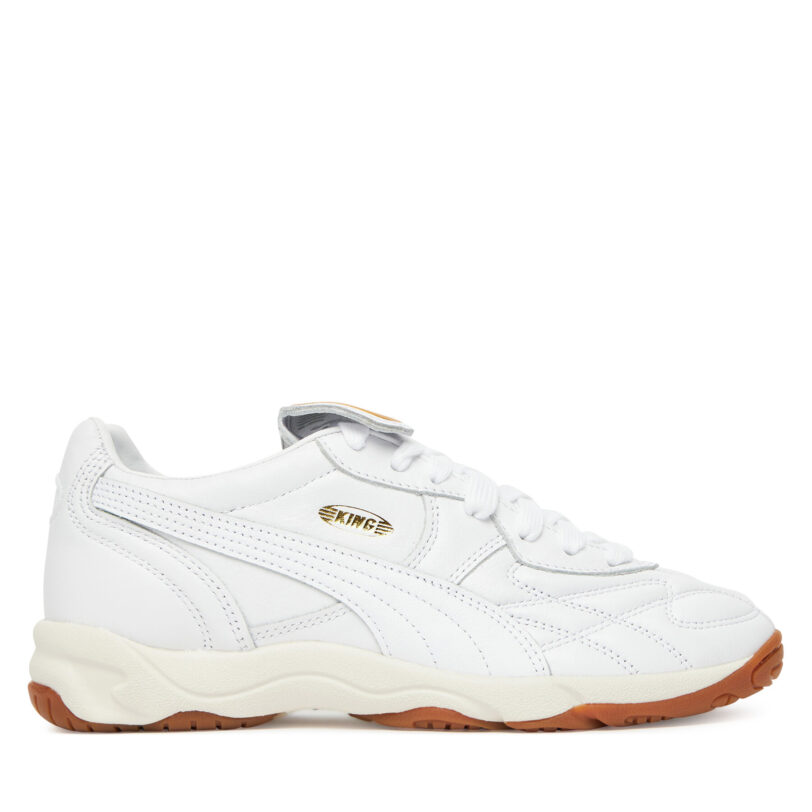 Сникърси Puma King Indoor 401683 02 W Бял цвят на ниска цена