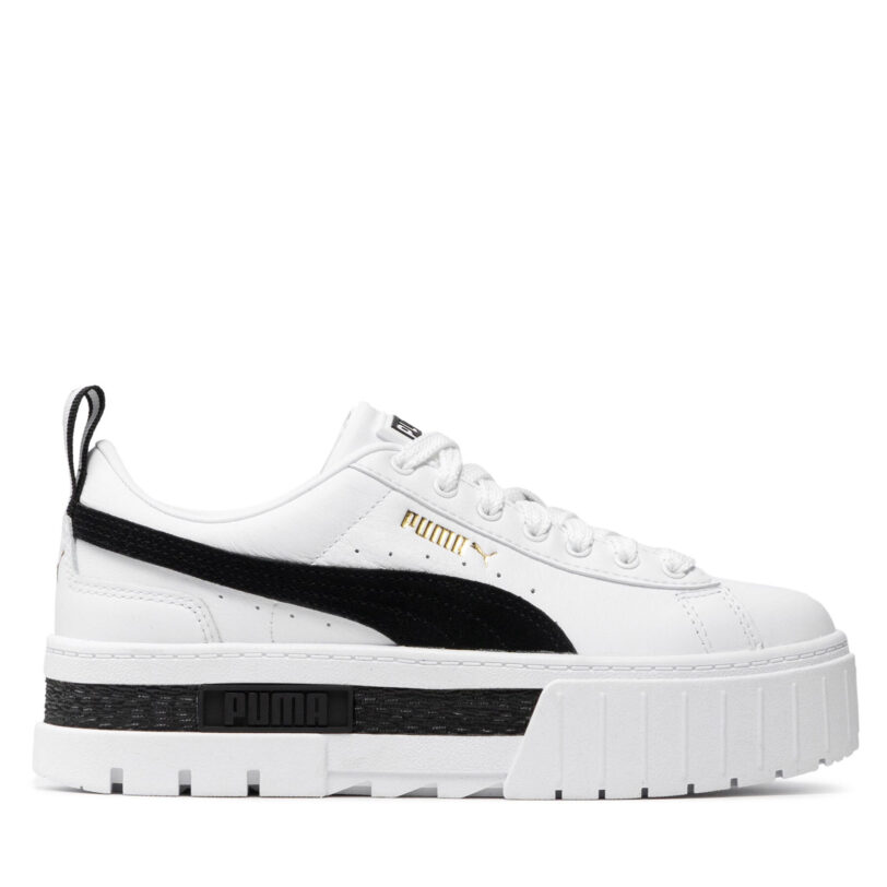 Сникърси Puma Mayze Lth Wn's 381983 01 Бял цвят на ниска цена