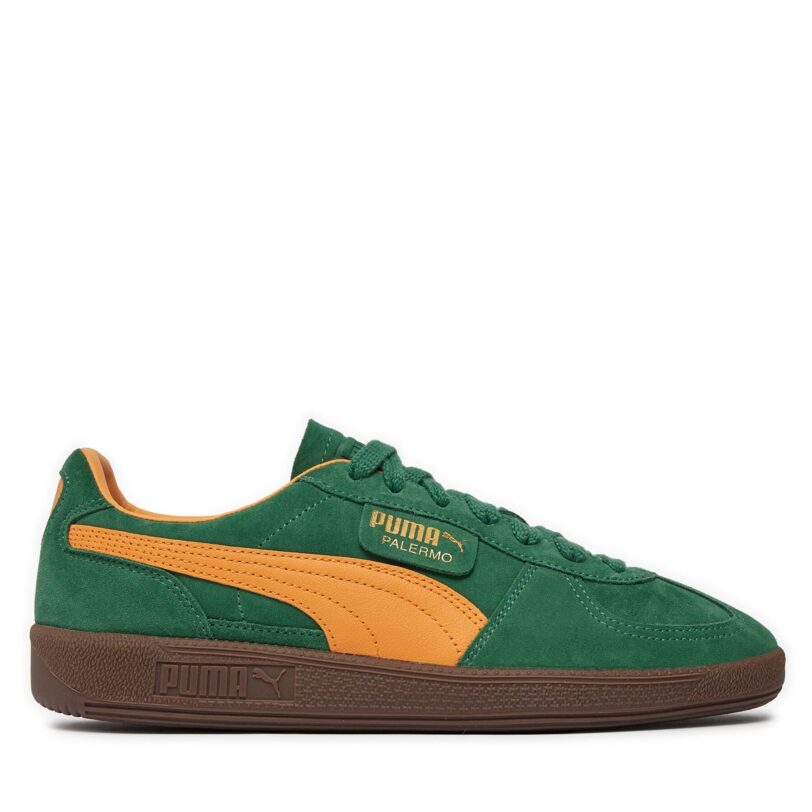 Сникърси Puma Palermo 396463 05 Зелен цвят на ниска цена