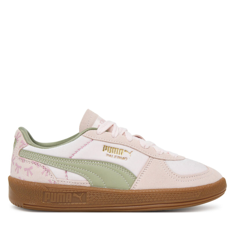 Сникърси Puma Palermo Bowtique Jr 402756 01 Розов цвят на ниска цена