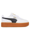 Сникърси Puma Palermo Elevata Lth Wns 400461 02 Бял цвят на ниска цена