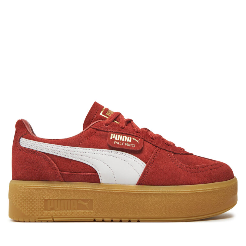 Сникърси Puma Palermo Elevata Wns 399348 03 Червен цвят на ниска цена