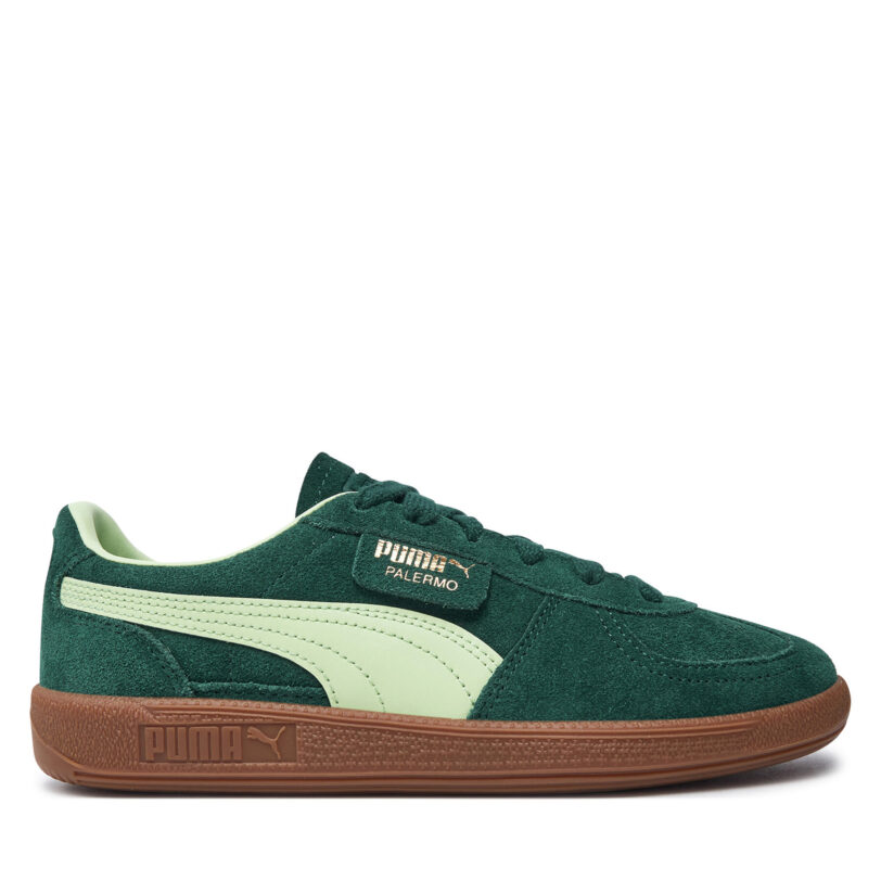 Сникърси Puma Palermo Jr 397271 13 Зелен цвят на ниска цена