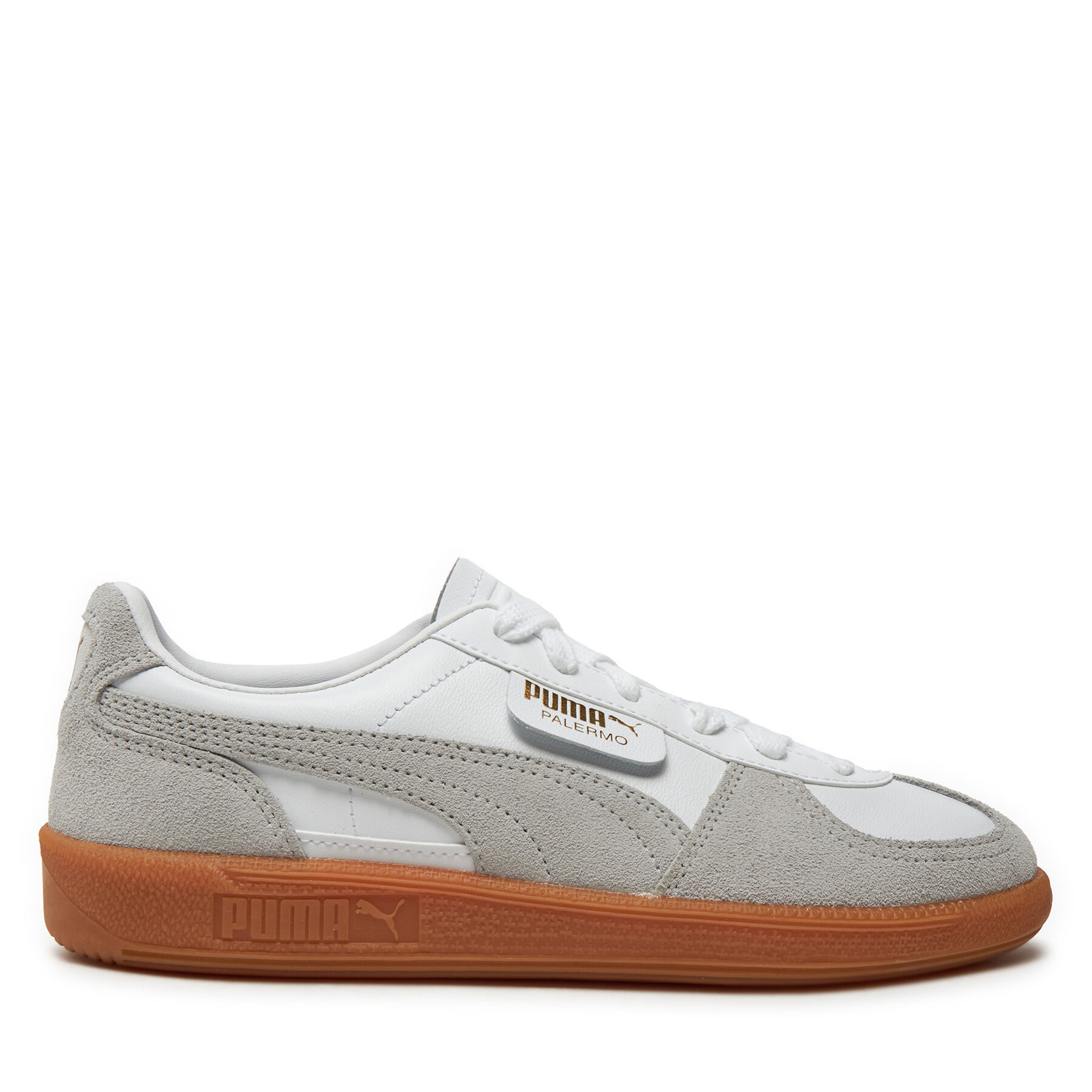 Сникърси Puma Palermo Lth 396464 12 Бял цвят на ниска цена
