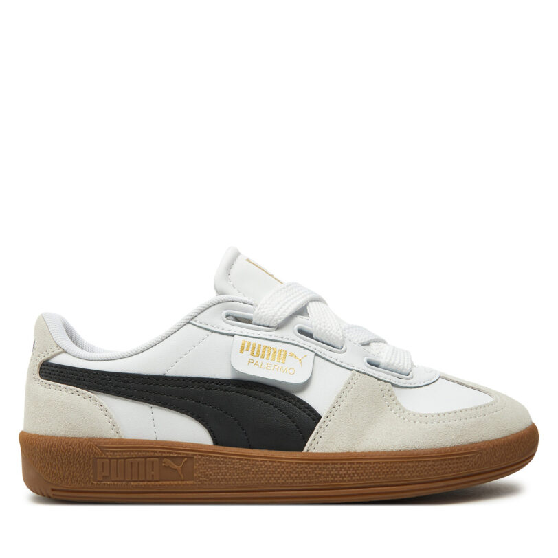 Сникърси Puma Palermo Wide Lace 40210901 Бял цвят на ниска цена