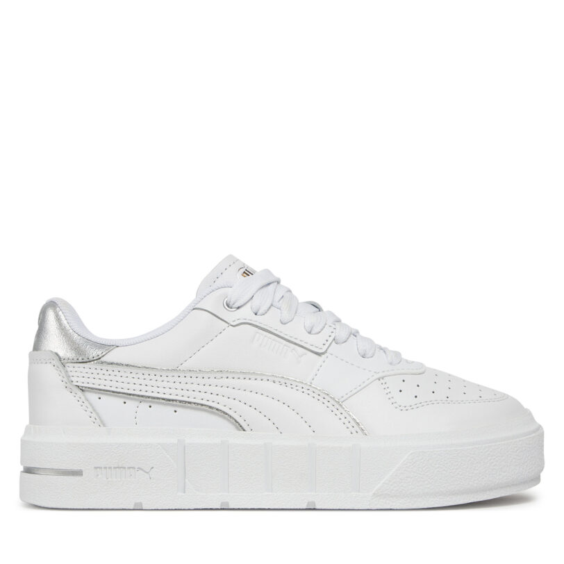 Сникърси Puma Puma Cali Court Metallic Wn 393768 02 Бял цвят на ниска цена