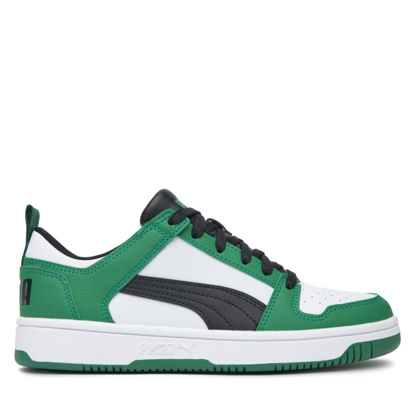 Сникърси Puma REBOUND LAYUP LO SL JR 37049024 Зелен цвят на ниска цена