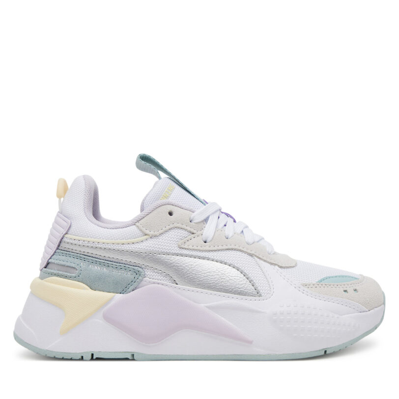 Сникърси Puma RS-X Metallic Jr 391984 10 Бял цвят на ниска цена