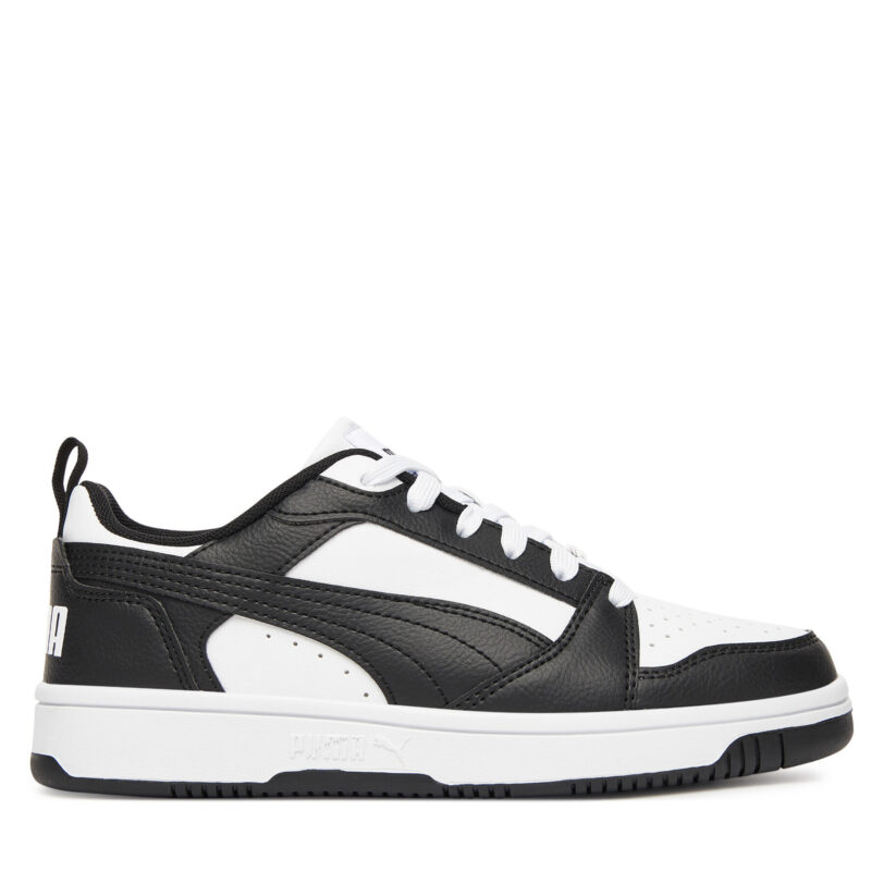 Сникърси Puma Rebound V6 Lo Jr 393833 01 Бял цвят на ниска цена