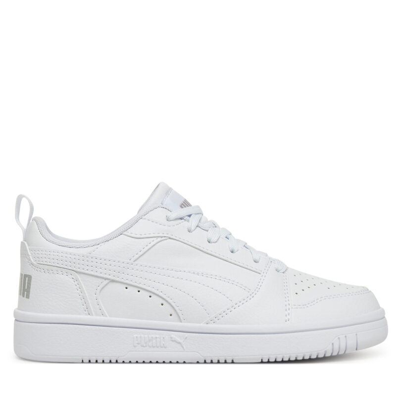 Сникърси Puma Rebound V6 Lo Jr 393833 03 Бял цвят на ниска цена