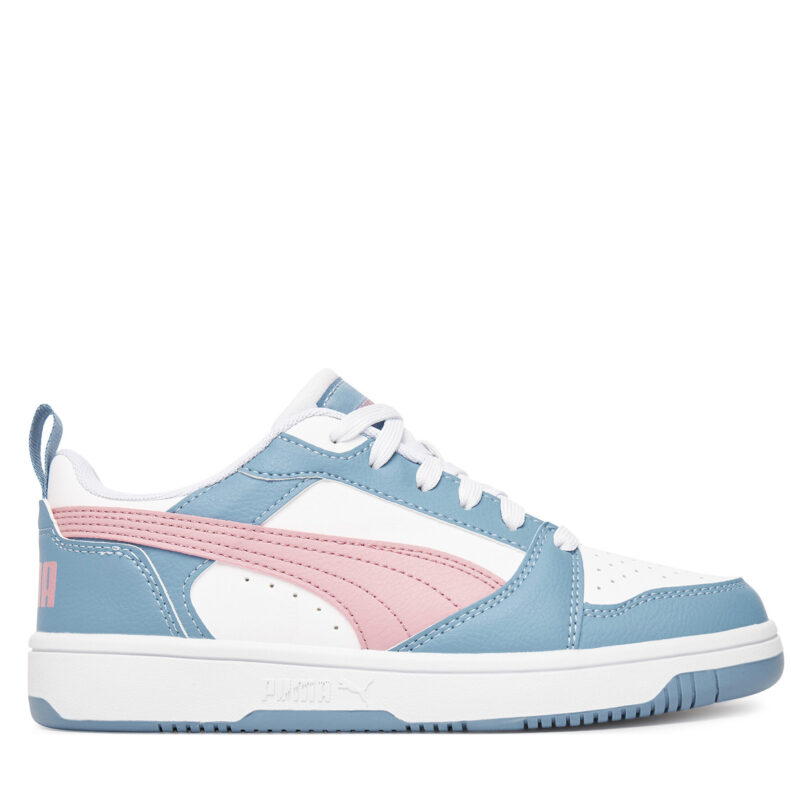Сникърси Puma Rebound V6 Lo Jr 393833 30 Бял цвят на ниска цена