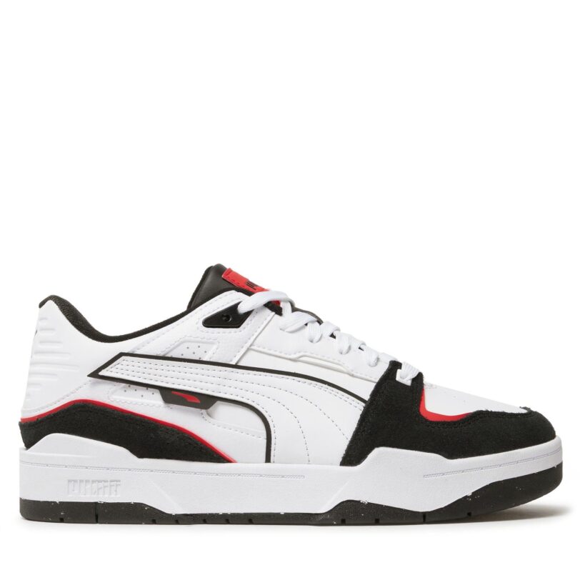 Сникърси Puma Slipstream Bball Mix 393787 01 Бял цвят на ниска цена