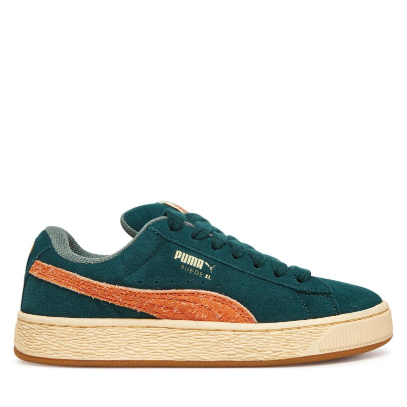Сникърси Puma Suede XL 402246 02 Зелен цвят на ниска цена