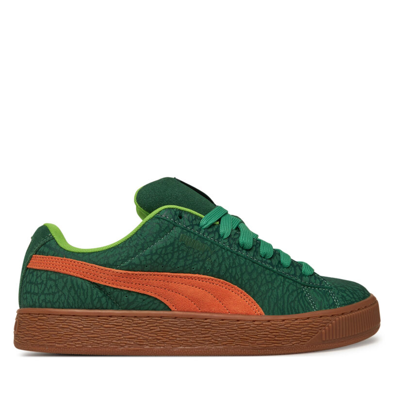 Сникърси Puma Suede XL TMNT 401304 01 Зелен цвят на ниска цена