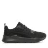 Сникърси Puma Wired Run Pure Jr 390847 01 Черен цвят на ниска цена
