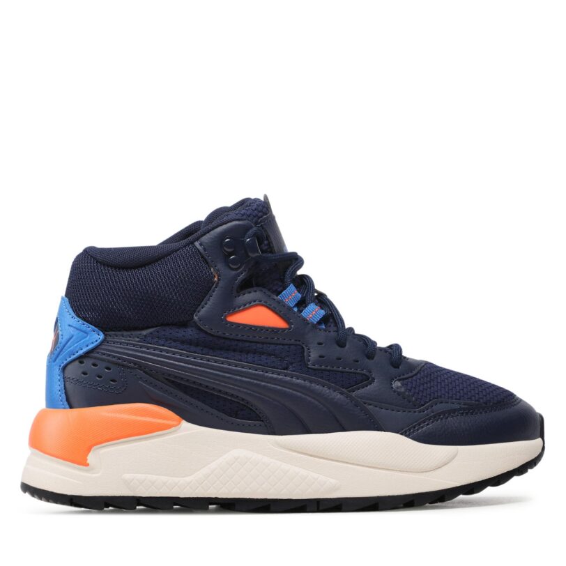 Сникърси Puma X-Ray Speed Mid Wtr Jr 387385 02 Тъмносин цвят на ниска цена