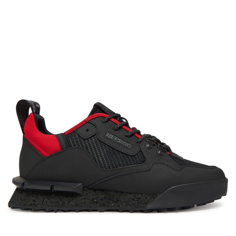 Сникърси REPLAY GMS1P .000.C0058L Черен цвят на ниска цена