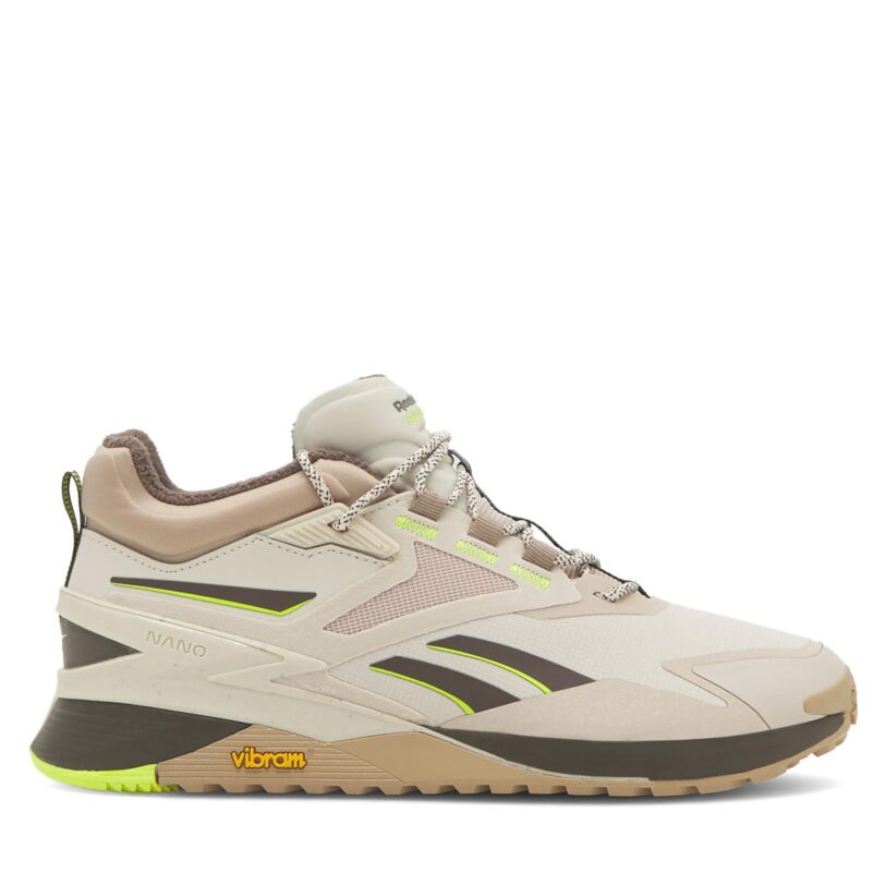 Сникърси Reebok 100033529-W Бежов цвят на ниска цена