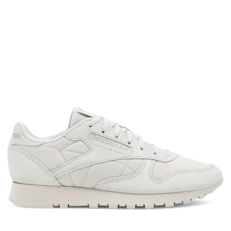 Сникърси Reebok Classic Leather 100034445 Сив цвят на ниска цена