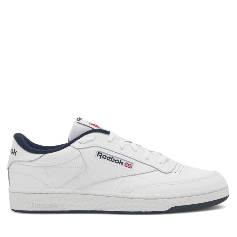 Сникърси Reebok Club C 85 100000156 Бял цвят на ниска цена