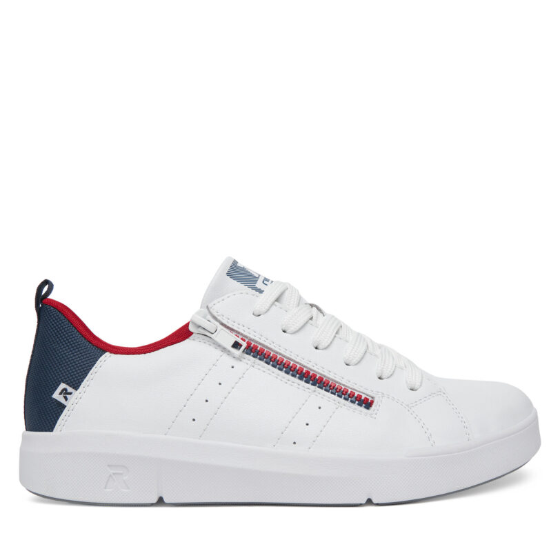Сникърси Rieker Revolution Lifestyle 41906-80 Бял цвят на ниска цена