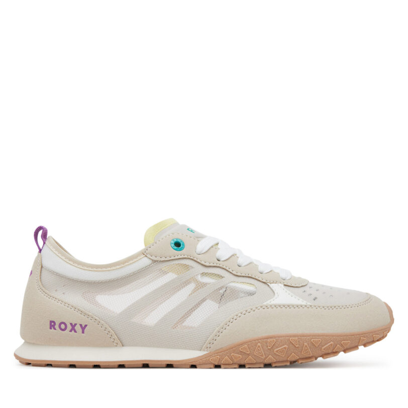 Сникърси Roxy V12-920 Бежов цвят на ниска цена