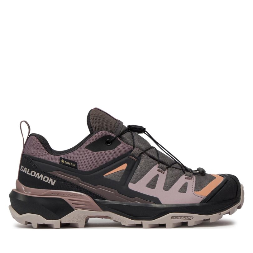 Сникърси Salomon X Ultra 360 GORE-TEX L47449400 Виолетов цвят на ниска цена