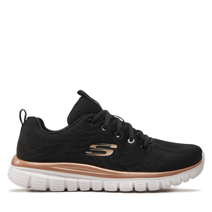 Сникърси Skechers 12615/BKGD Черен цвят на ниска цена