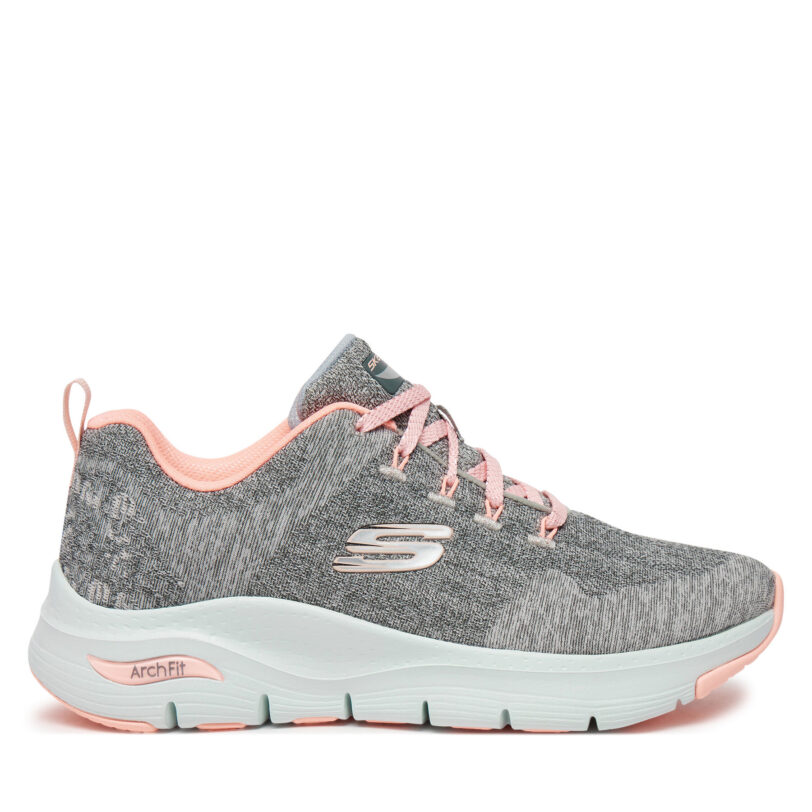 Сникърси Skechers 149414/GYPK Сив цвят на ниска цена