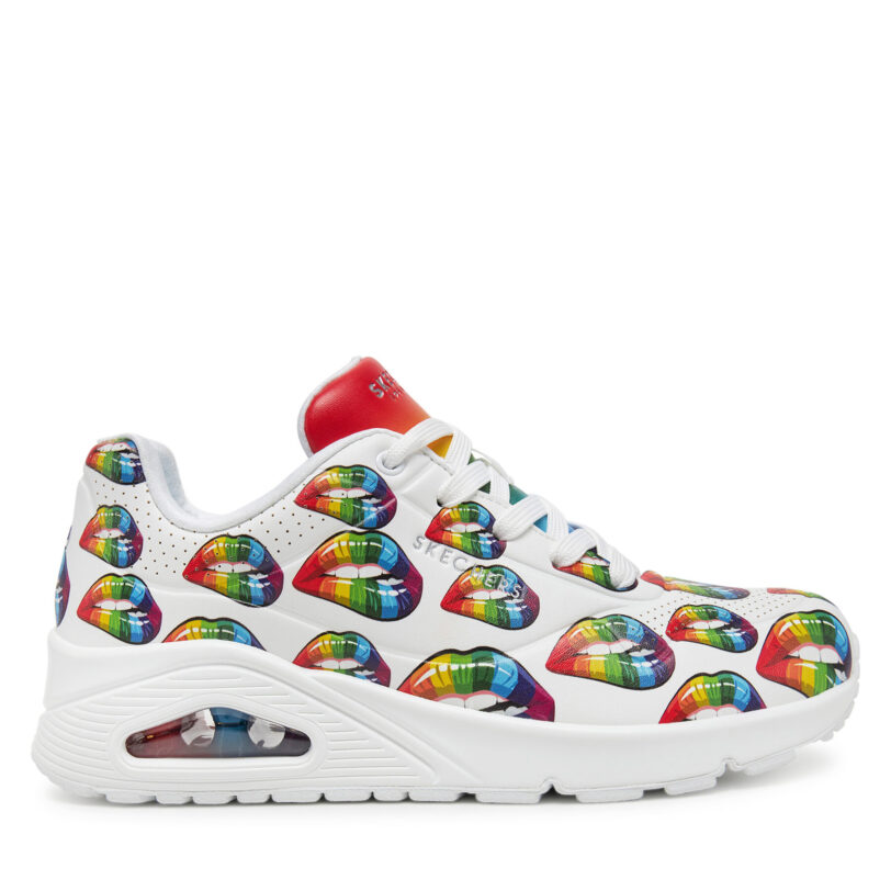 Сникърси Skechers 177084/WMLT Бял цвят на ниска цена