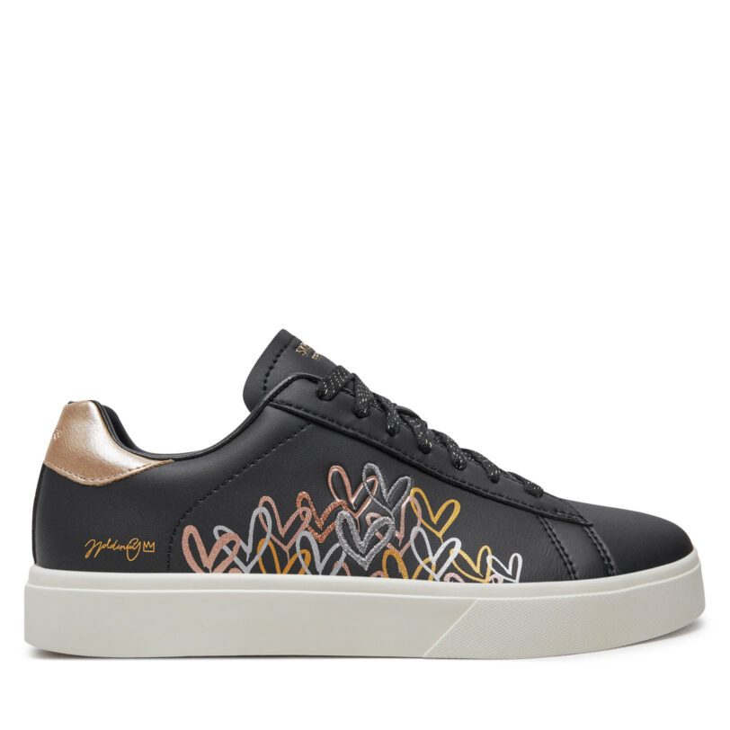 Сникърси Skechers 185129 BKMT Черен цвят на ниска цена