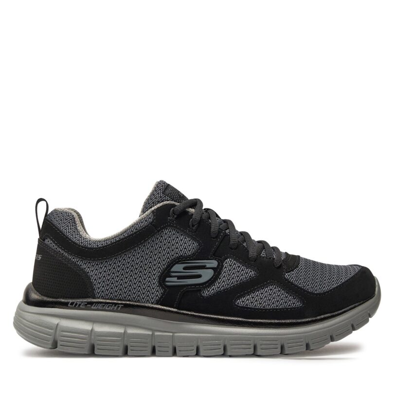 Сникърси Skechers Agoura 52635/BKGY Черен цвят на ниска цена
