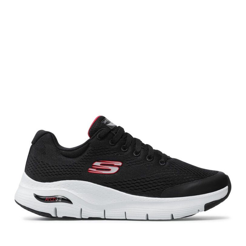 Сникърси Skechers Arch Fit 232040/BKRD Черен цвят на ниска цена