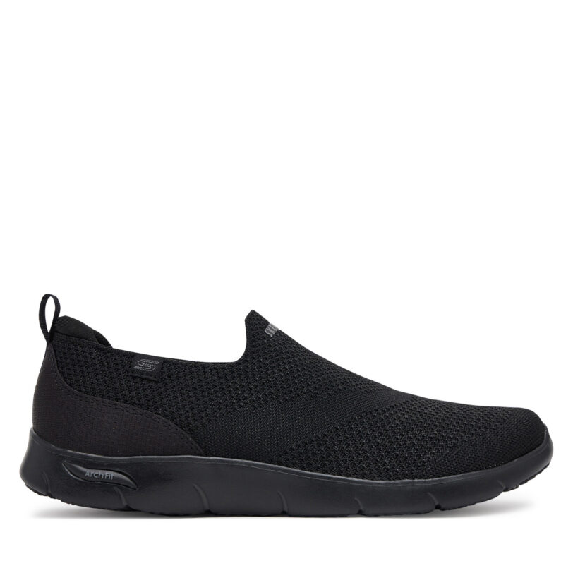 Сникърси Skechers Arch Fit Refine-Iris 104545/BBK Черен цвят на ниска цена