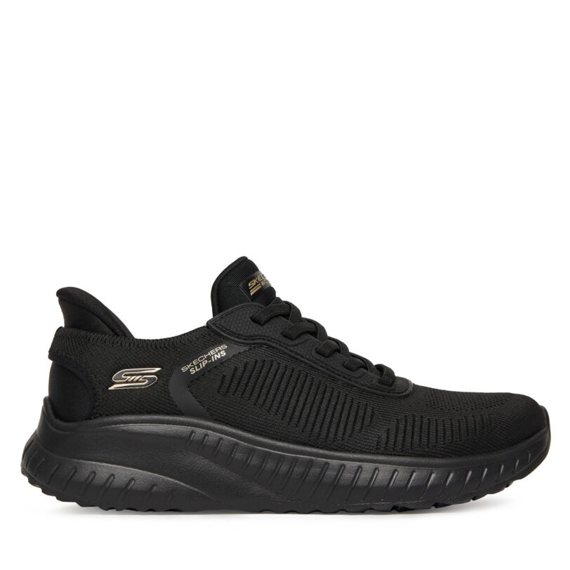 Сникърси Skechers BOBS SQUAD CHAOS 117497 BBK Черен цвят на ниска цена