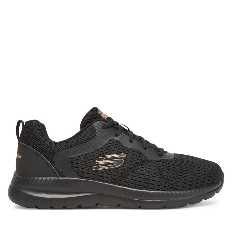 Сникърси Skechers BOUNTIFUL 12607 BKRG Черен цвят на ниска цена