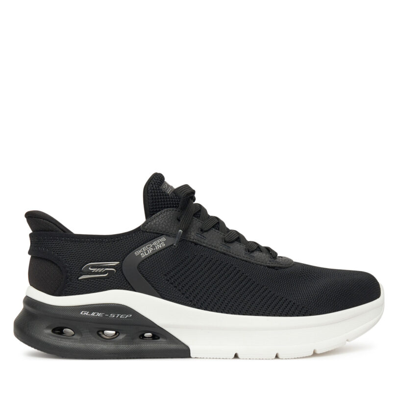 Сникърси Skechers Bobs Arc Waves 2.0- 118317/BLK Черен цвят на ниска цена