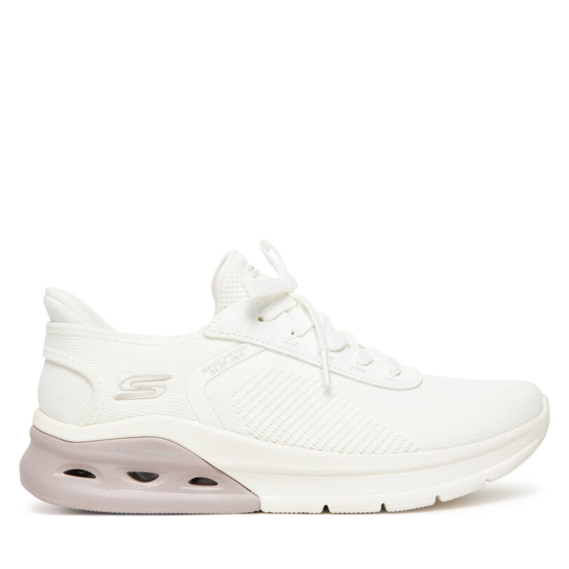 Сникърси Skechers Bobs Arc Waves 2.0-Now It 117638/OFWT Бял цвят на ниска цена