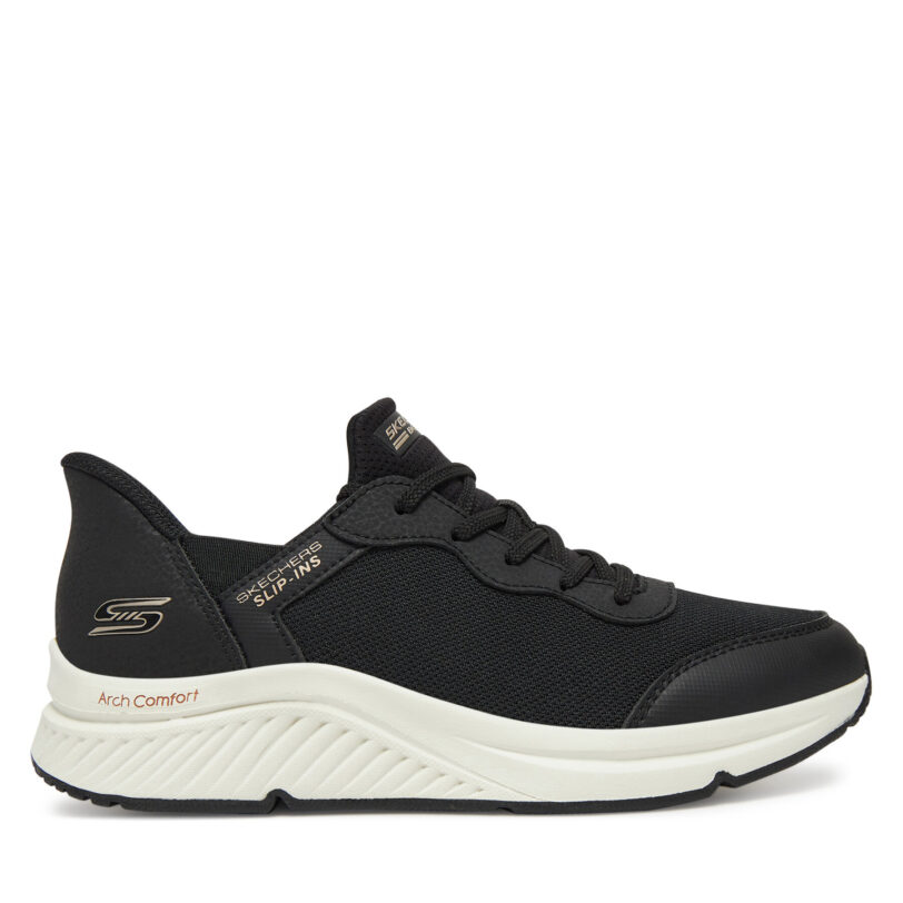Сникърси Skechers Bobs Arch Comfort B Sweet-A Look 117627/BLK Черен цвят на ниска цена