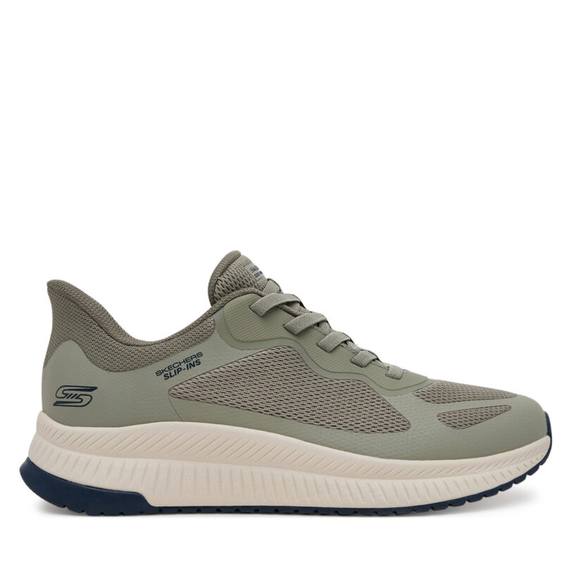 Сникърси Skechers Bobs Squad 4- 118423/OLV Каки цвят на ниска цена